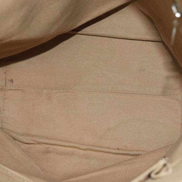 BURBERRY Nova Check Blue Label Tote Bag Nylon Brown Auth bs15120 - Picture 11 of 16